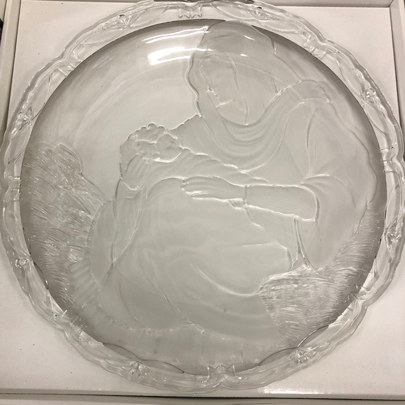 Mikasa Madonna & Child Plate Religious Plaque 15" - Picture 2 of 5